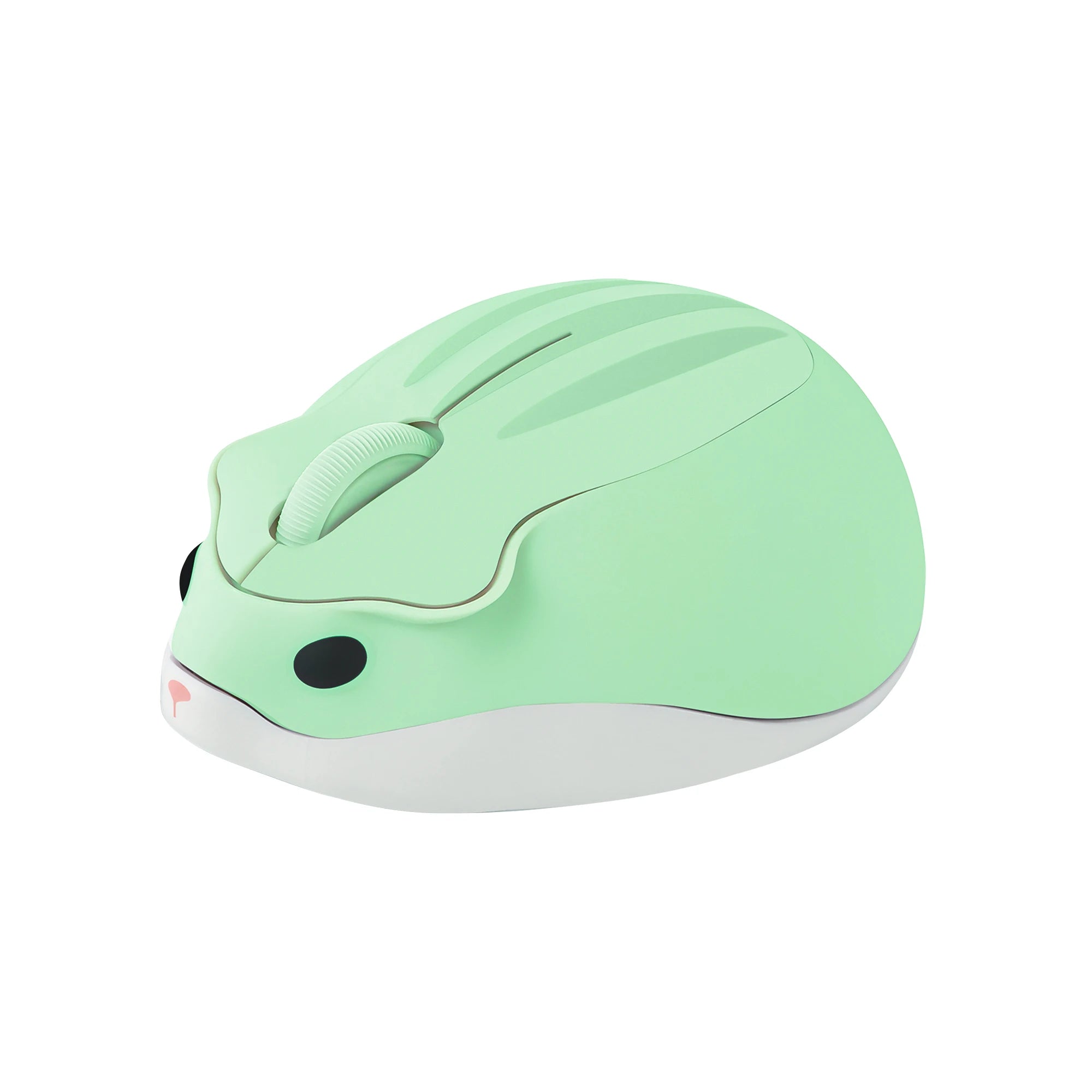 Cute Hamster Wireless Mouse 2.4G Bluetooth Dual-mode Silent Lightweight For Office PC Laptop Women Gift