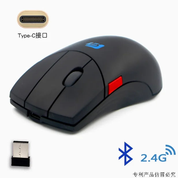 MiFuny Wireless 3-Button CAD Mouse with Scroll Wheel UG Modeling Drawing Custom Genuine Product Office Macro Mouse for Laptops