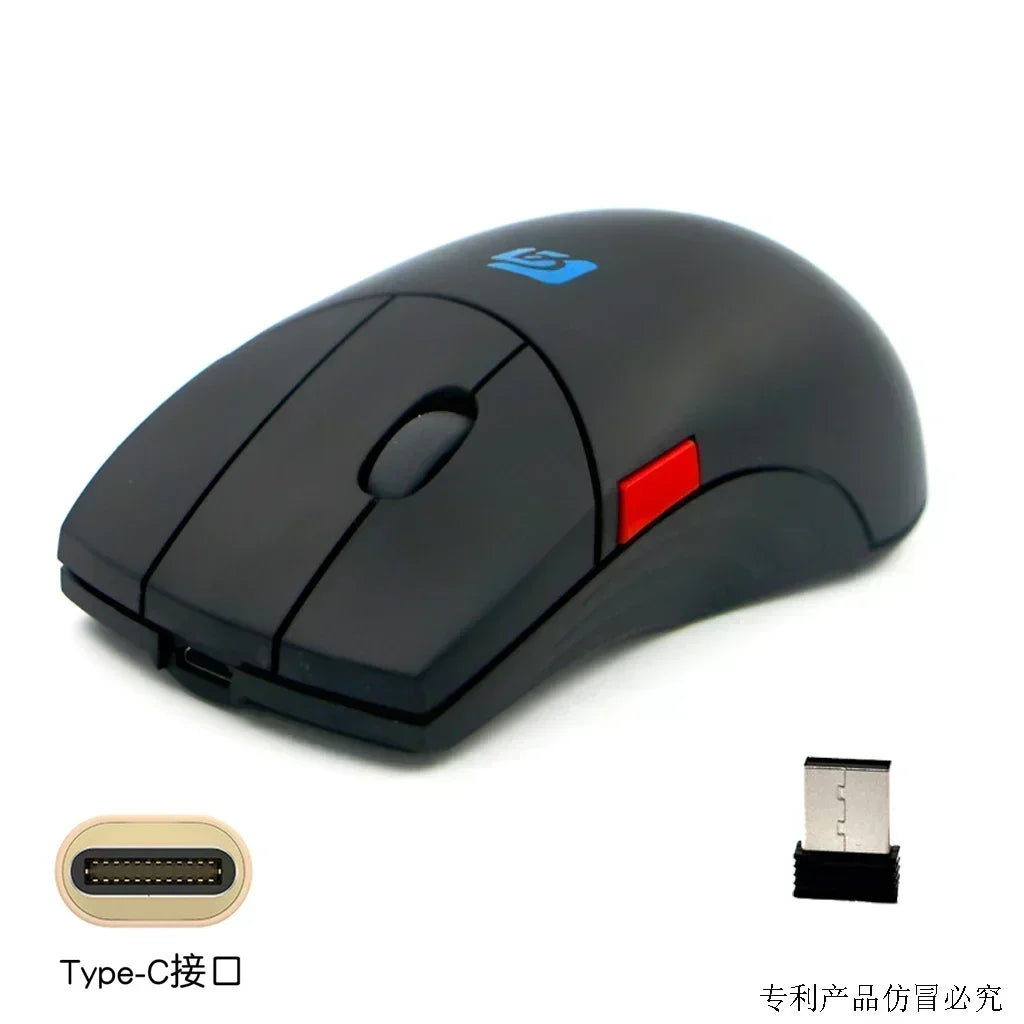 MiFuny Wireless 3-Button CAD Mouse with Scroll Wheel UG Modeling Drawing Custom Genuine Product Office Macro Mouse for Laptops