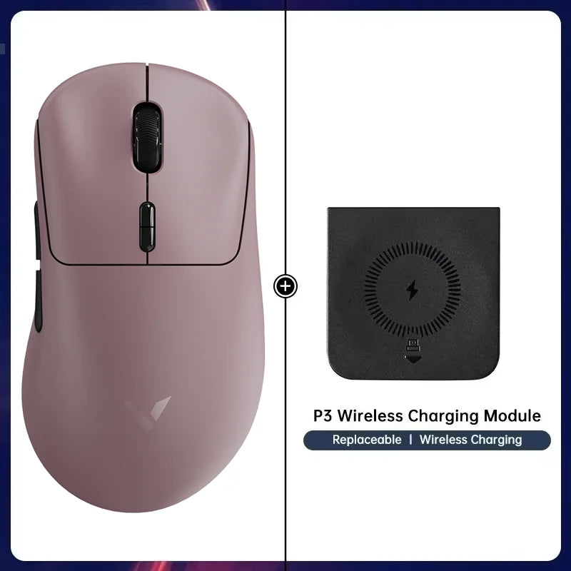 Rapoo Wireless Gaming Mouse 8K Polling Rate Optical Sensor Ergonomic Design 53g Lightweight E-sports
