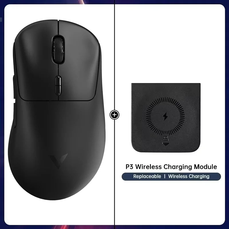 Rapoo Wireless Gaming Mouse 8K Polling Rate Optical Sensor Ergonomic Design 53g Lightweight E-sports